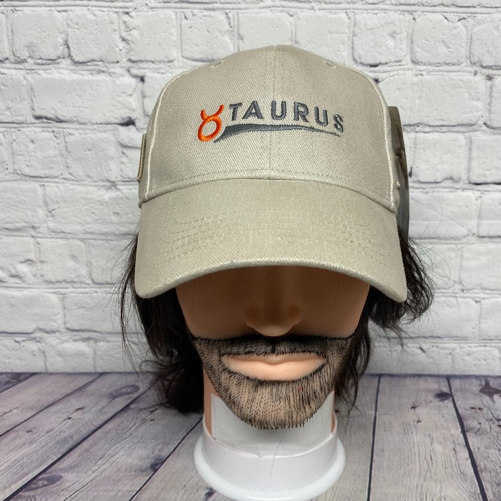 Taurus Baseball Hat Cap Adjustable Strap Back Secure Sunglass Holder Non Slip